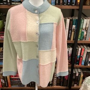 Coldwater Creek Vintage Colorblock Jacket